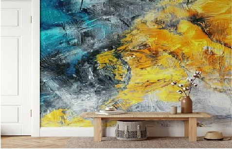 大竹墙面油画如何保养？