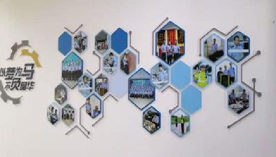 大竹文化墙最常见的做法。