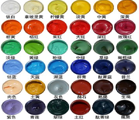 大竹墙绘颜色的选择有讲究。