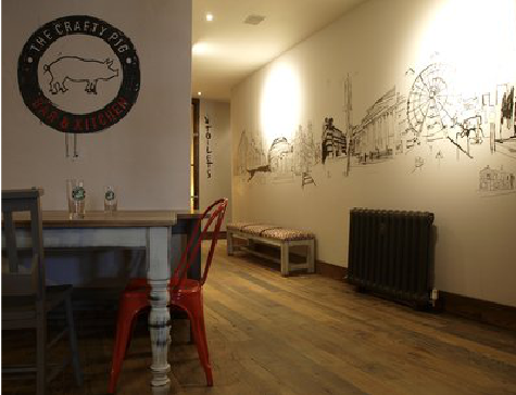 大竹教你判断手绘墙质量的好坏。