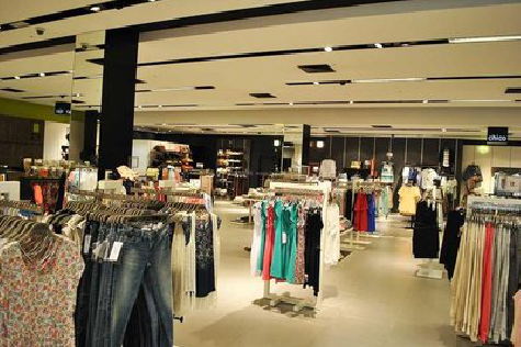 大竹商场里的店面怎么装修？